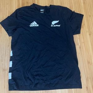 New Zealand All Blacks Rugby Adidas T-Shirt